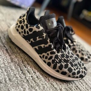 Adidas Leopard Print Sneakers